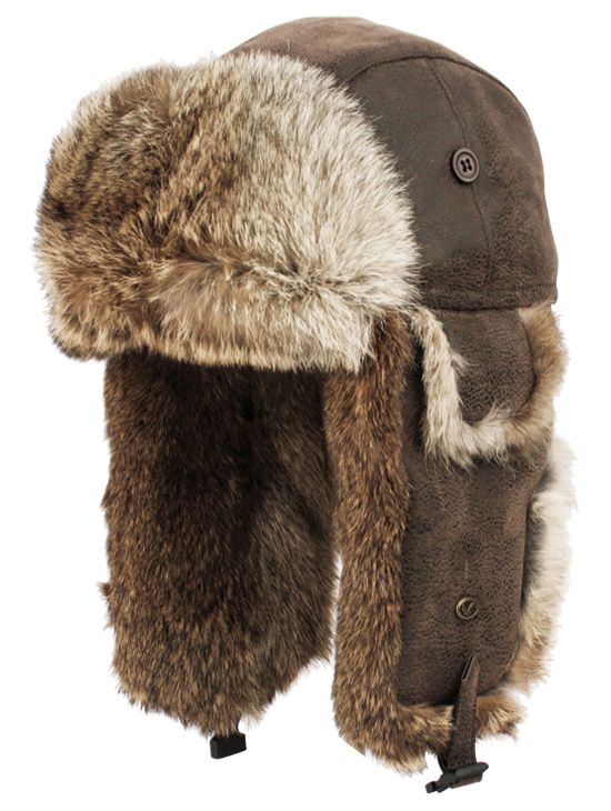 4 Units of Winter Faux Fur Bomber Trapper Hat In Brown - Trapper Hats ...