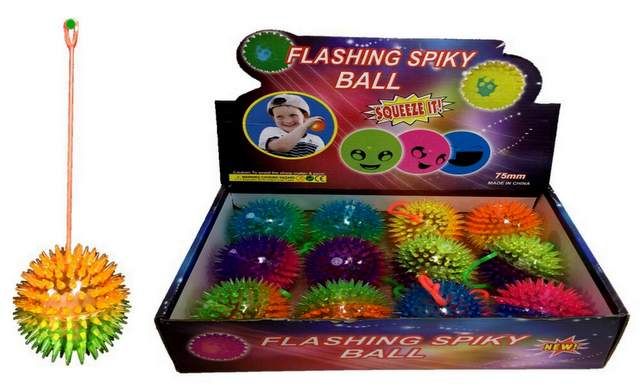 96 Units of Spike Light Up Ball - Light Up Toys - at - alltimetrading.com