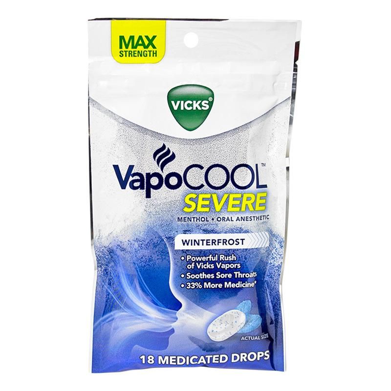 48 Units of Vick's Drops Vick's Vapocool Medicated Drops Pack Of 18 ...