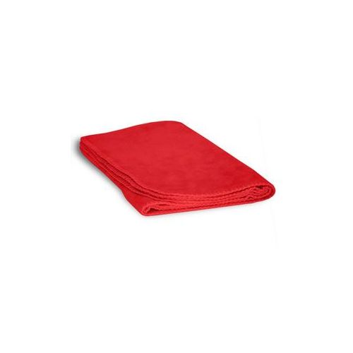 48 Units of Fleece Baby/Lap Blanket - Red - at - alltimetrading.com