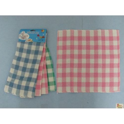 36 Units Of 3pk Dish ClotH Gingham Kitchen Towels At   90627 