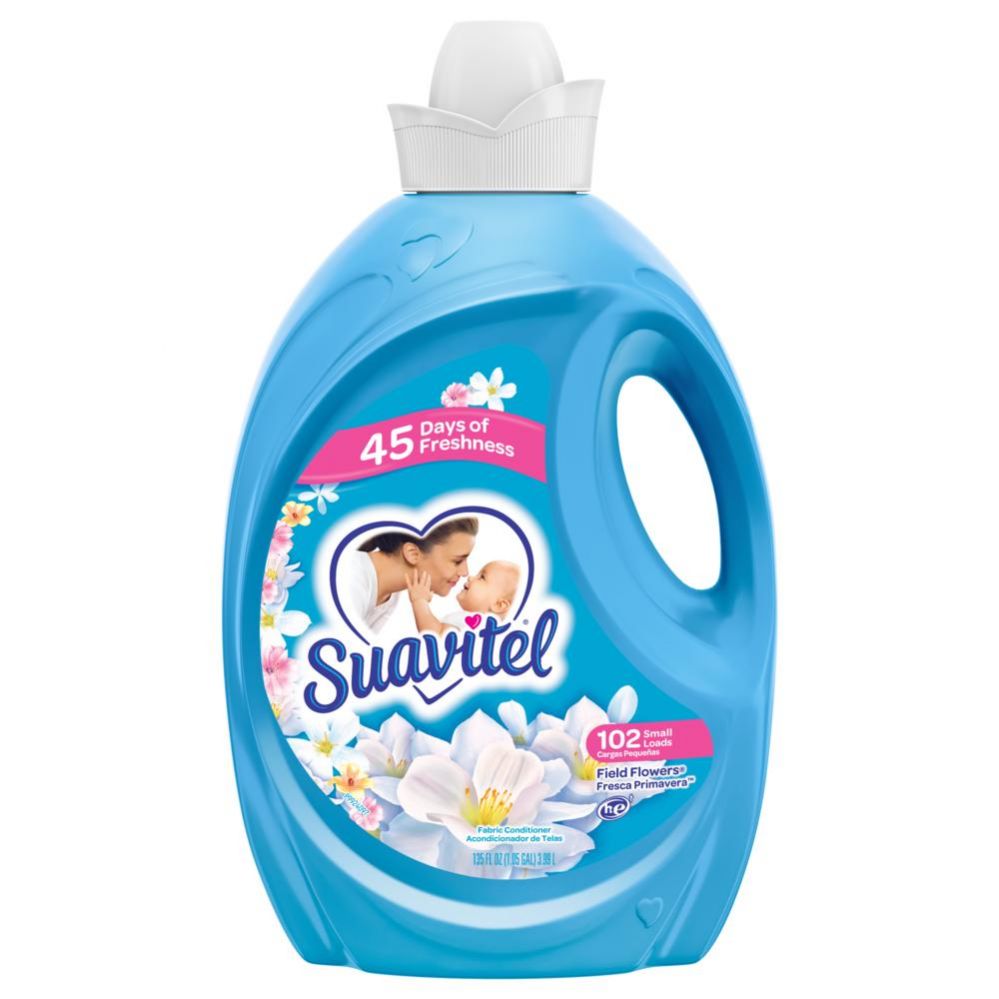 4 Units Of Suavitel Fabric Softener 135 Oz Field Of Flowers Laundry Detergent At 0945