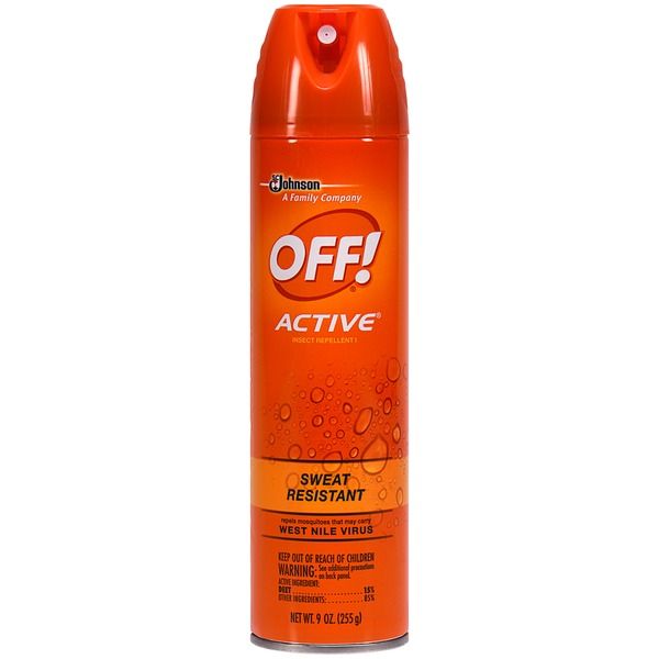 12 Units Of Off 9 Oz Active Insect Repellent Aerosol - Bug Repellants 