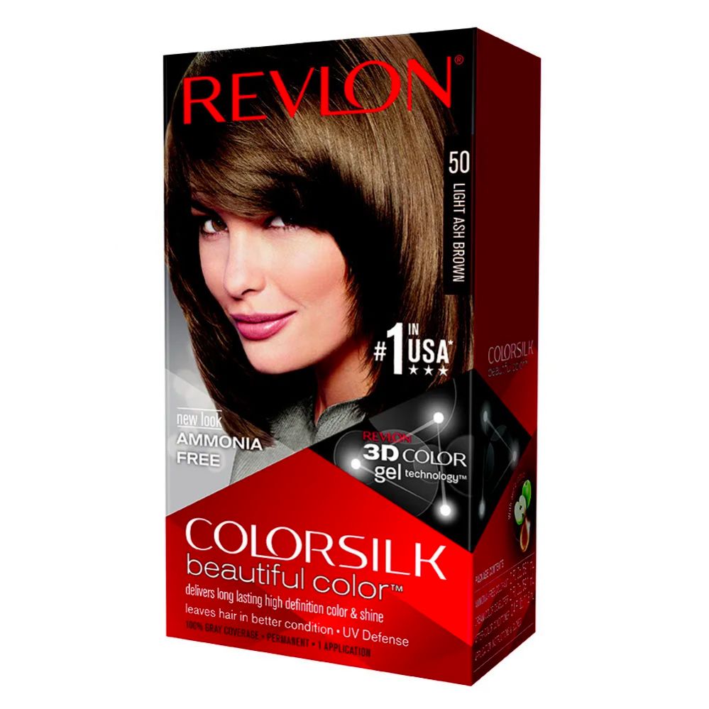 12 Units of Color Silk #50 Light Ash Brown - Hair Products - at ...