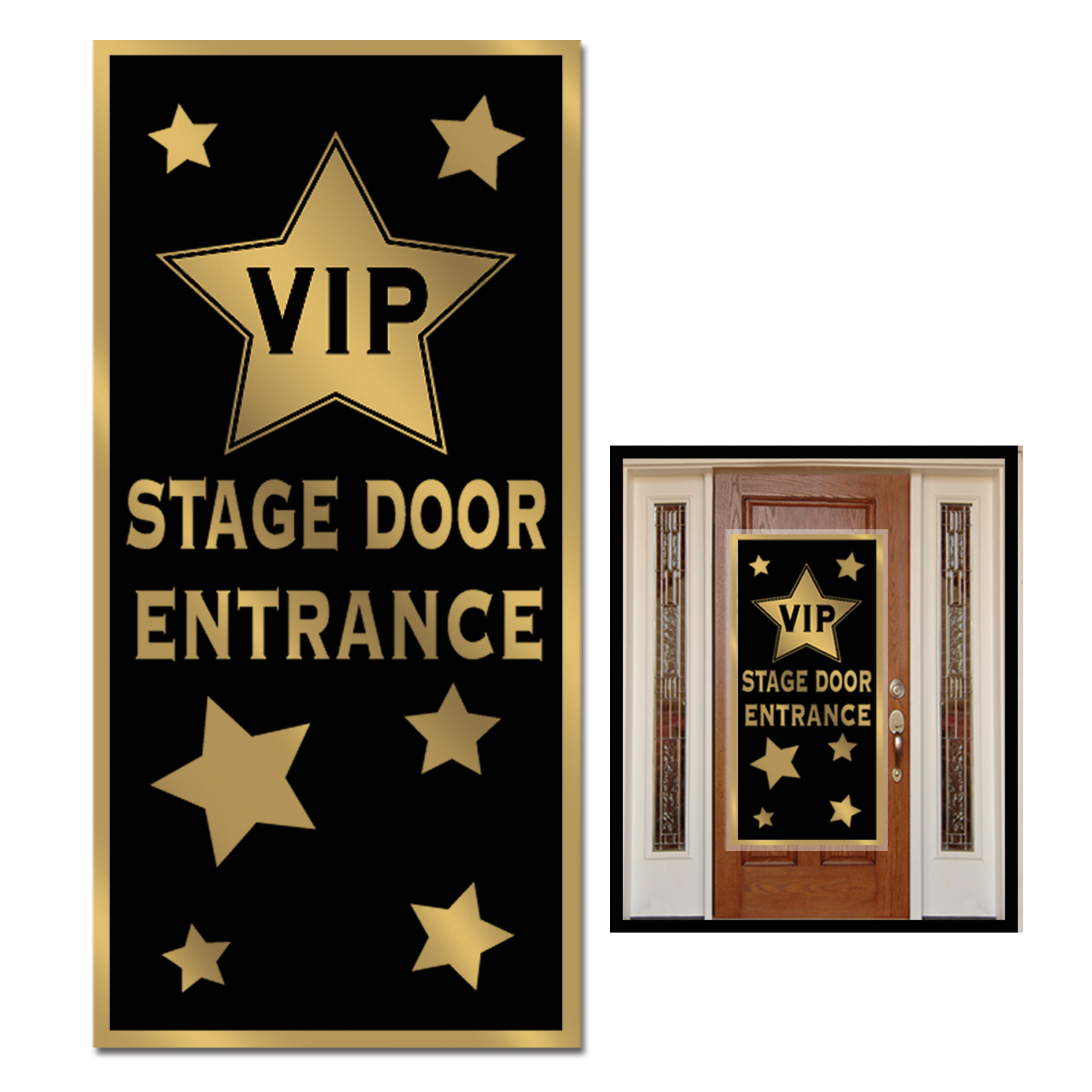 12 Units Of Vip Stage Door Entrance Door Cover Indoor Outdoor Use Photo Prop Accessories Door Cover