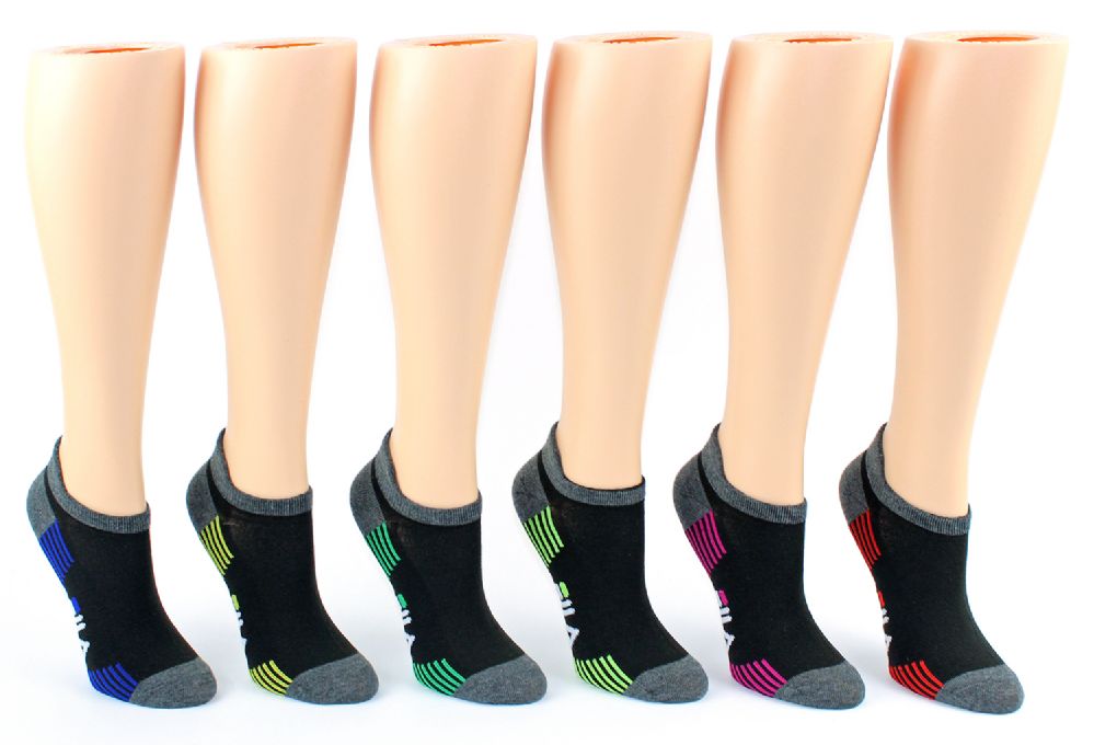 fila women's no show socks