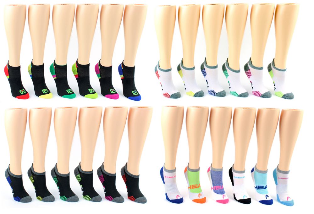 fila women's no show socks