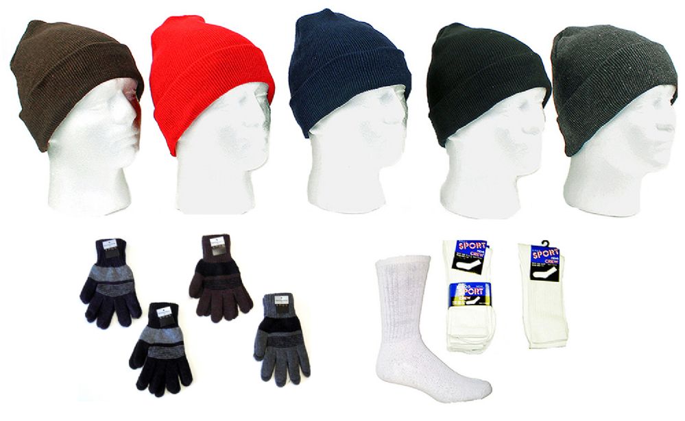 mens hat and gloves