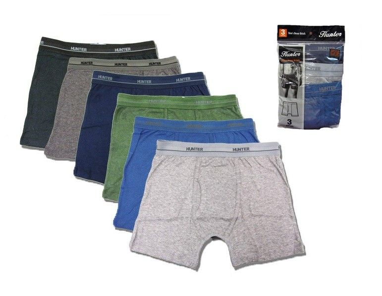 36 Units of Mens Cotton Boxer Briefs Size XL - Mens Underwear - at ...