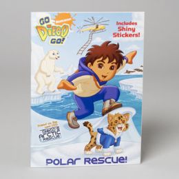 144 Units of Sticker Book Go Diego Go Polar Resuce Hologramatic ...