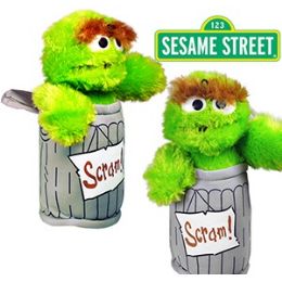 big oscar the grouch stuffed animal